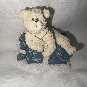Boyds Bears Lil' Wings Cream Figurine